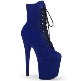 Pleaser FLAMINGO-1020FS Plateau Ankle Boots Faux Suede...
