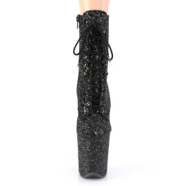 Pleaser FLAMINGO-1020GWR Plateau Ankle Boots Glitter...