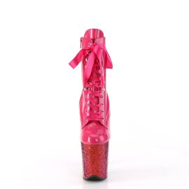 Pleaser FLAMINGO-1020HG Plateau Ankle Boots Patent...