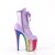 Pleaser FLAMINGO-1020HG Plateau Ankle Boots Patent Glitter Purple Colorful EU-35 / US-5