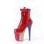 Pleaser FLAMINGO-1020HG Plateau Ankle Boots Patent Glitter Red Colorful EU-36 / US-6