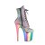 Pleaser FLAMINGO-1020RC Plateau Ankle Boots Reflection Chrome Colorful EU-37 / US-7