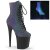Pleaser FLAMINGO-1020REFL Plateau Ankle Boots Reflection Green EU-35 / US-5