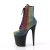 Pleaser FLAMINGO-1020RS Plateau Ankle Boots Rhinestones Colorful EU-40 / US-10