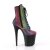 Pleaser FLAMINGO-1020RS Plateau Ankle Boots Rhinestones Colorful EU-36 / US-6
