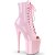 Pleaser FLAMINGO-1021 Plateau Ankle Boots Patent Light Pink EU-39 / US-9