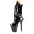 Pleaser FLAMINGO-1050 Plateau Ankle Boots Patent Black EU-35 / US-5