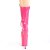Pleaser FLAMINGO-1050 Plateau Ankle Boots Patent Pink EU-40 / US-10