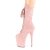 Pleaser FLAMINGO-1050FS Plateau Ankle Boots Suede Blush EU-35 / US-5