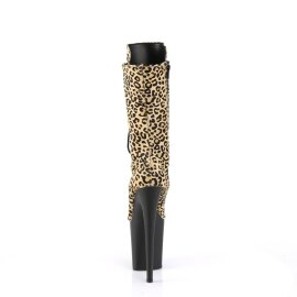 Pleaser FLAMINGO-1050LP Plateau Ankle Boots Brown EU-35 / US-5