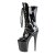 Pleaser FLAMINGO-1051 Plateau Ankle Boots Patent Black EU-42 / US-12