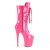 Pleaser FLAMINGO-1051 Plateau Ankle Boots Patent Pink EU-35 / US-5