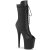 Pleaser FLAMINGO-1051WR Plateau Ankle Boots Faux Leather Black EU-35 / US-5
