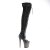 Pleaser FLAMINGO-3027 Plateau Overknee Boots Faux Suede Black EU-41 / US-11