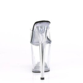Pleaser FLAMINGO-801 Plateau Mules Transparent EU-36 / US-6