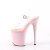 Pleaser FLAMINGO-808 Plateau Sandalettes Transparent Light Pink EU-35 / US-5