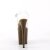 Pleaser FLAMINGO-808 Plateau Sandalettes Transparent Mocha EU-38 / US-8