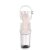 Pleaser FLAMINGO-808G Plateau Sandalettes Glitter Transparent Light Pink EU-37 / US-7