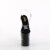 Pleaser FLAMINGO-808NLDG Plateau Sandalettes Transparent Black EU-39 / US-9