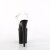 Pleaser FLAMINGO-808NLDG Plateau Sandalettes Transparent Black EU-39 / US-9