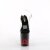 Pleaser FLAMINGO-808NLFL Plateau Sandalettes Transparent Black EU-38 / US-8