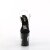 Pleaser FLAMINGO-808NLSG Plateau Sandalettes Transparent Black EU-35 / US-5