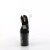 Pleaser FLAMINGO-808NLTG Plateau Sandalettes Transparent Black EU-36 / US-6
