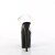 Pleaser FLAMINGO-808NLTG Plateau Sandalettes Transparent Black EU-36 / US-6