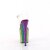 Pleaser FLAMINGO-808RBG Plateau Sandalettes Glitter Transparent Colorful EU-35 / US-5