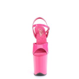 Pleaser FLAMINGO-809 Plateau Sandalettes Patent Pink EU-35 / US-5
