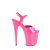 Pleaser FLAMINGO-809 Plateau Sandalettes Patent Pink EU-38 / US-8
