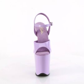 Pleaser FLAMINGO-809 Plateau Sandalettes Patent Purple EU-35 / US-5