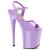 Pleaser FLAMINGO-809 Plateau Sandalettes Patent Purple EU-35 / US-5