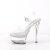 Pleaser GLEAM-608 Plateau Sandalettes Transparent EU-38 / US-8