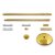 X-Pole XPert (NXN) Titanium Gold 45 mm