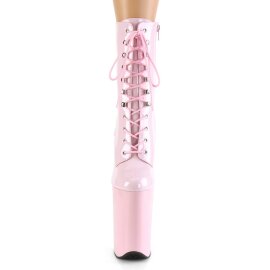Pleaser INFINITY-1020 Plateau Ankle Boots Patent Light...