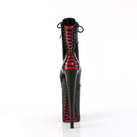 Pleaser INFINITY-1020FH Plateau Ankle Boots Patent Black EU-36 / US-6