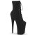 Pleaser INFINITY-1020FS Plateau Ankle Boots Faux Suede Black EU-35 / US-5
