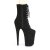 Pleaser INFINITY-1020FS Plateau Ankle Boots Faux Suede Black EU-35 / US-5