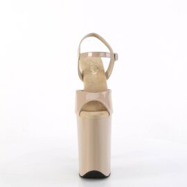 Pleaser INFINITY-909 Plateau Sandalettes Patent Nude...