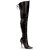 Pleaser LEGEND-8899 Overknee Boots Leather Black EU-38 / US-8