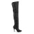 Pleaser LEGEND-8899 Overknee Boots Leather Black EU-38 / US-8