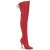 Pleaser LEGEND-8899 Overknee Boots Leather Red EU-38 / US-8
