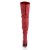 Pleaser LEGEND-8899 Overknee Boots Leather Red EU-38 / US-8
