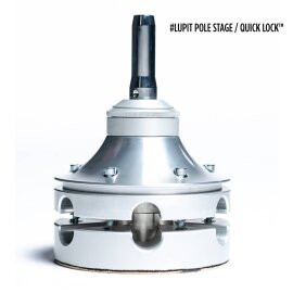 Lupit Pole Stage Short Legs Stainless Steel 45 mm