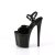 Pleaser NAUGHTY-809 Plateau Sandalettes Patent Black EU-35 / US-5