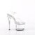 Pleaser PASSION-708 Plateau Sandalettes Transparent EU-35 / US-5