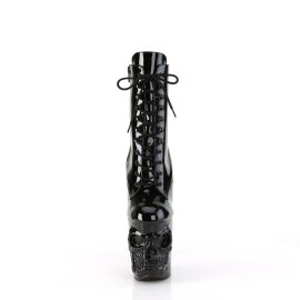 Pleaser RAPTURE-1020 Plateau Ankle Boots Patent Black...
