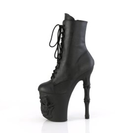 Pleaser RAPTURE-1020 Plateau Ankle Boots Faux Leather Black EU-37 / US-7