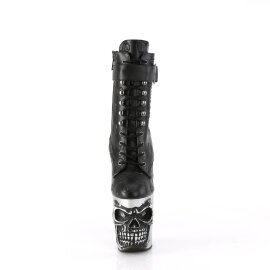 Pleaser RAPTURE-1020STR-02 Plateau Ankle Boots Faux...